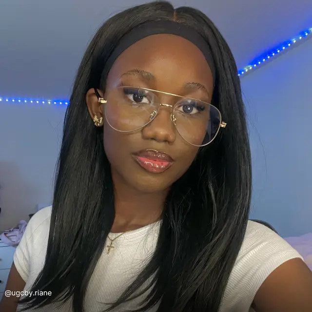 Aviator Rose Gold Eyeglasses