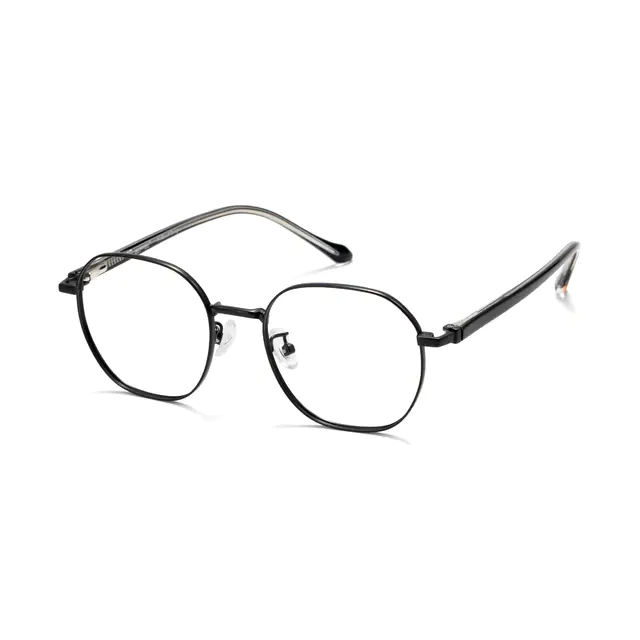 Square Black Eyeglasses