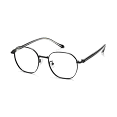 Square Black Eyeglasses