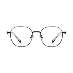 Square Black Eyeglasses