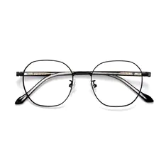 Square Black Eyeglasses