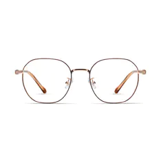 Square Brown Eyeglasses