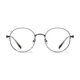 Round Blue/Brown Eyeglasses