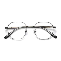 Square Black Eyeglasses