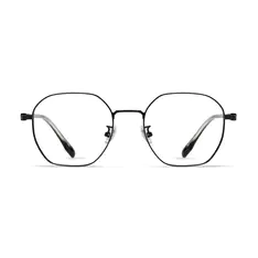 Square Black Eyeglasses