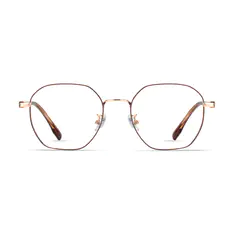 Square Brown Eyeglasses