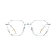 Square Blue/Wood Eyeglasses
