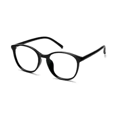 Round Black Eyeglasses