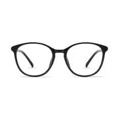 Round Black Eyeglasses