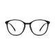 Round Black Eyeglasses