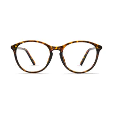 Round Tortoiseshell Eyeglasses