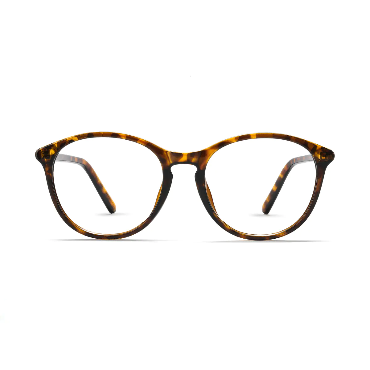 Round Tortoiseshell Eyeglasses