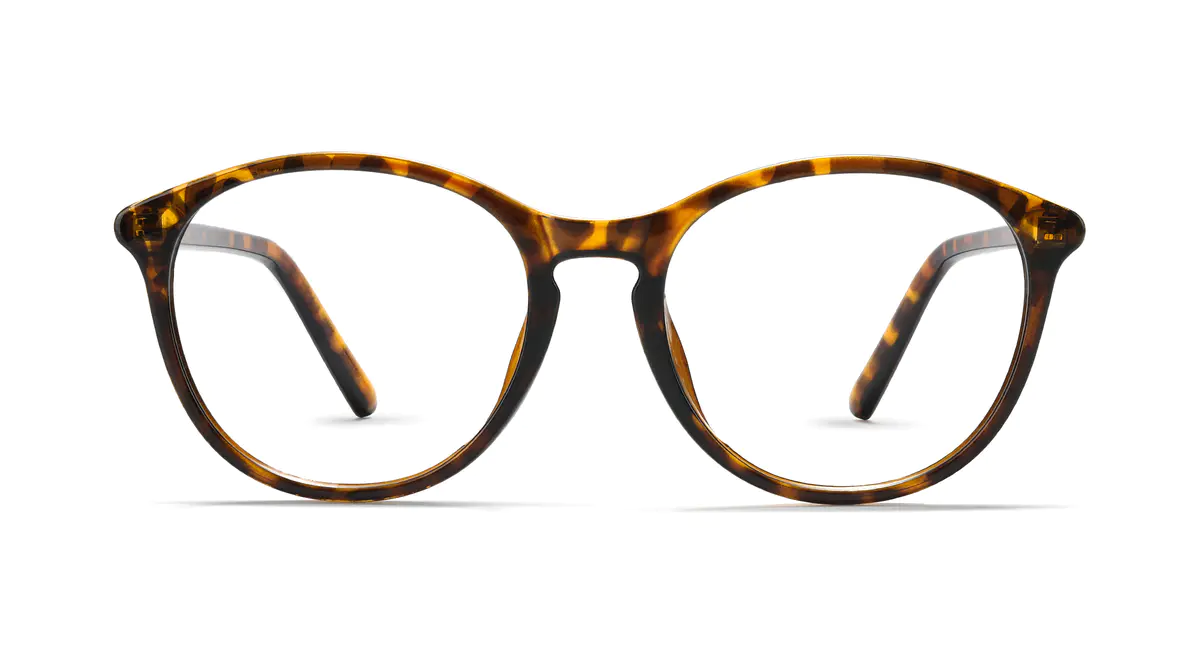 Round Tortoiseshell Eyeglasses
