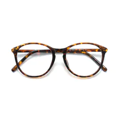 Round Tortoiseshell Eyeglasses
