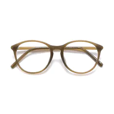 Round Green Eyeglasses