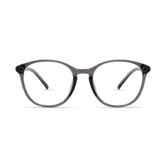 Round Gray Eyeglasses