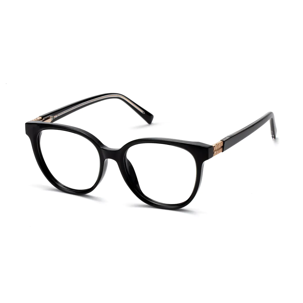 Cat-eye Black Eyeglasses