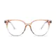 Cat-eye Gradient Orange Eyeglasses