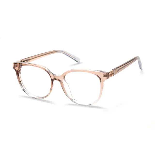 Cat-eye Gradient Orange Eyeglasses