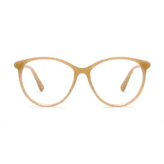 Cat-eye Brown Eyeglasses
