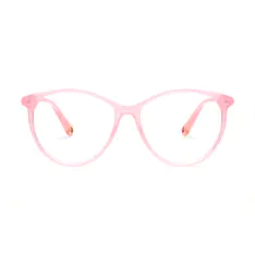 Cat-eye Pink Eyeglasses