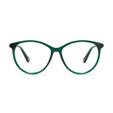 Cat-eye Green Eyeglasses