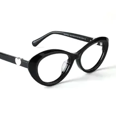 Cat-eye Black Eyeglasses