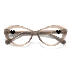 Cat-eye Brown Eyeglasses