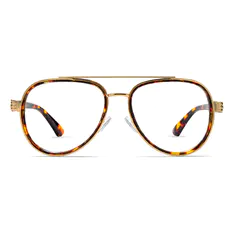 Aviator Tortoiseshell Eyeglasses