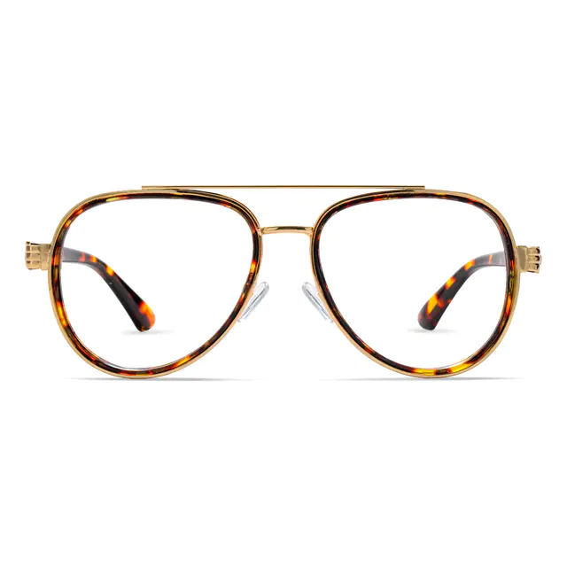 Aviator Tortoiseshell Eyeglasses