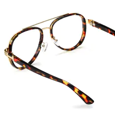 Aviator Tortoiseshell Eyeglasses