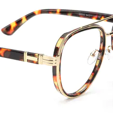 Aviator Tortoiseshell Eyeglasses