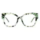 Square Green/Tortoiseshell Eyeglasses