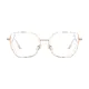 Geometric Clear Eyeglasses
