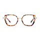 Geometric Tortoiseshell Eyeglasses