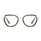 Geometric Black Eyeglasses