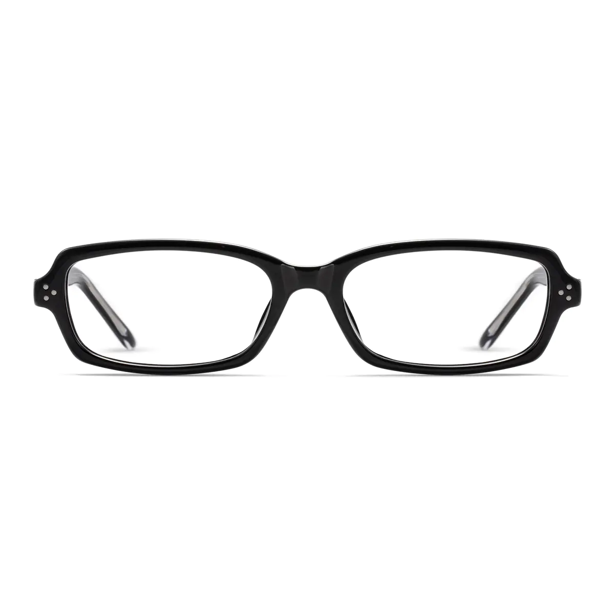 Rectangle Black Eyeglasses