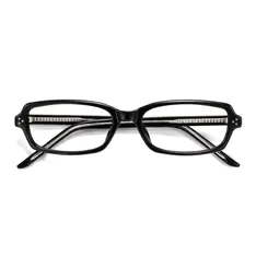 Rectangle Black Eyeglasses