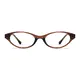 Oval Brown Eyeglasses