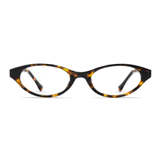 Oval Tortoiseshell Eyeglasses
