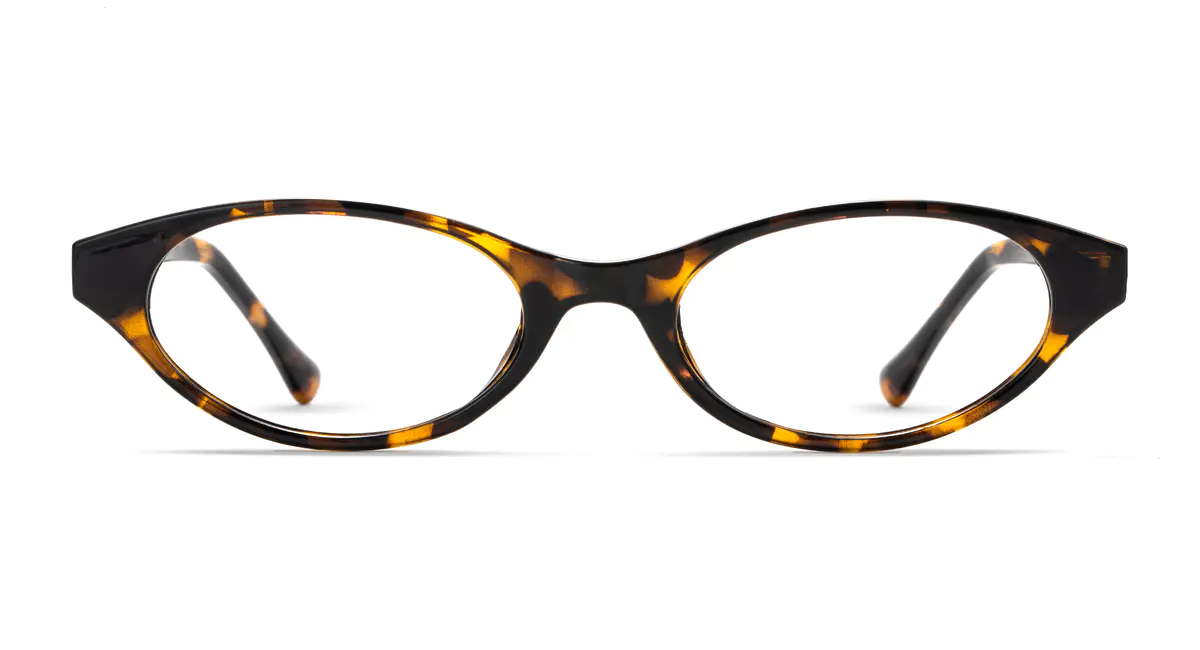Oval Tortoiseshell Eyeglasses
