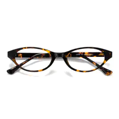 Oval Tortoiseshell Eyeglasses