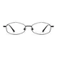 Geometric Black Eyeglasses
