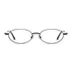 Oval Black Eyeglasses