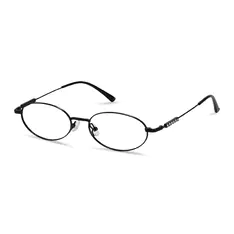 Oval Black Eyeglasses