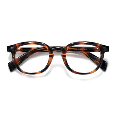 Round Tortoiseshell Eyeglasses