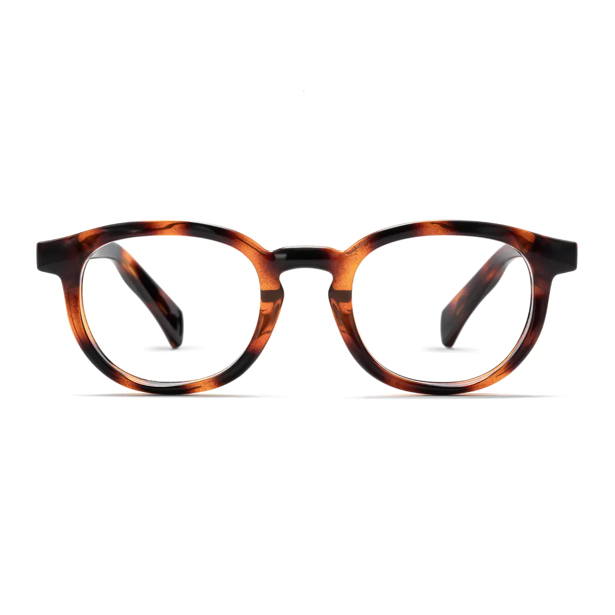 Round Tortoiseshell Eyeglasses