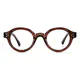 Round Brown Eyeglasses