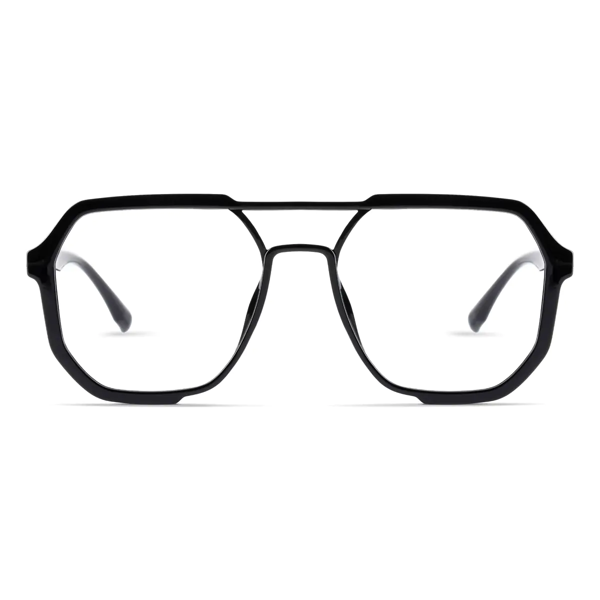 Aviator Black Eyeglasses