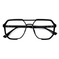 Aviator Black Eyeglasses